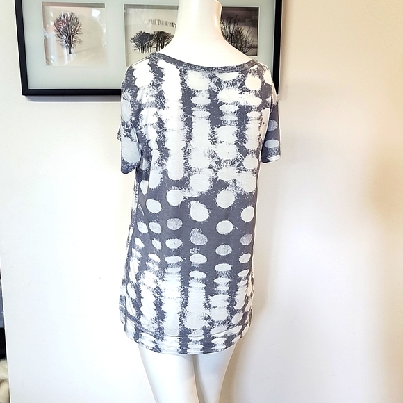 Lululemon Perfect Layer Tee Sea Side Dot Burnout Fossil - Picture 4 of 7